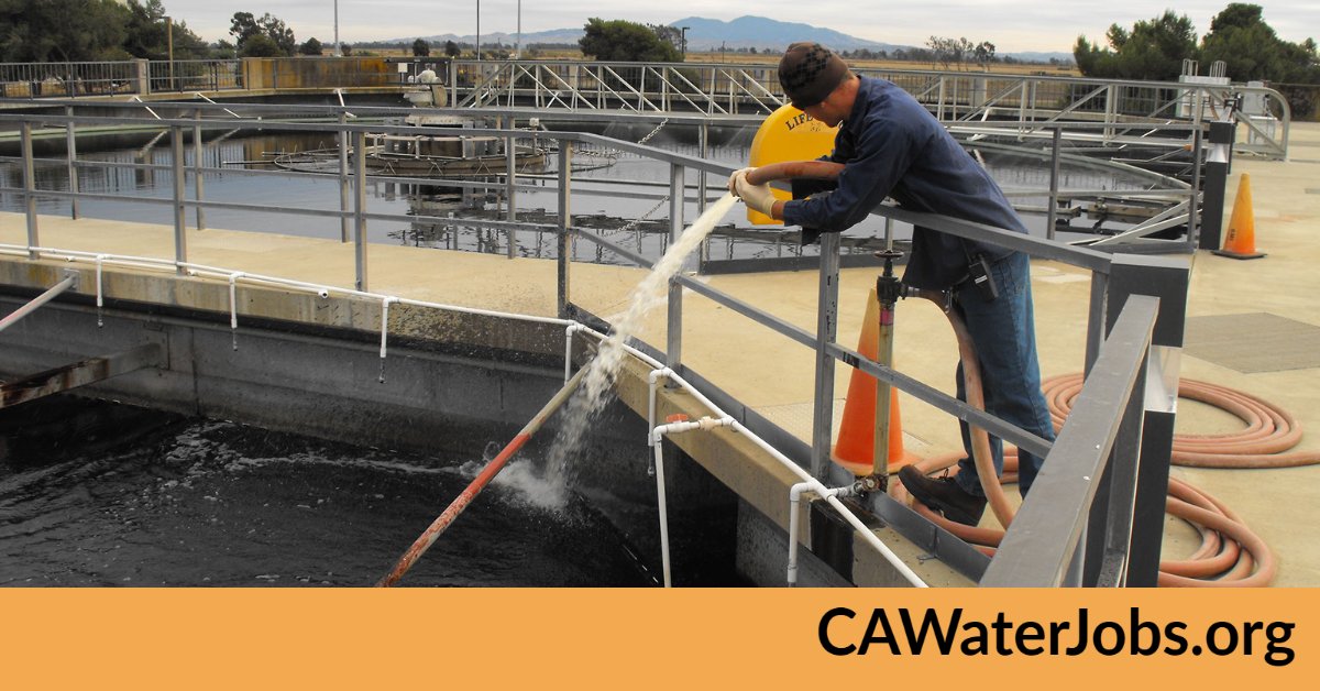 cwea's tweet image. Instrumental &amp;amp; Electronic Control Systems Technician
Fairfield-Suisun Sewer District
Fairfield, Ca 94534 Full Time
Compensation: $36.31 to $61.97 Hourly
fssd.com/working-with-u…

#WastewaterWednesday #WorkForWater #MechanicalTechnology 

jobs.cwea.org/jobs/73113650-…
