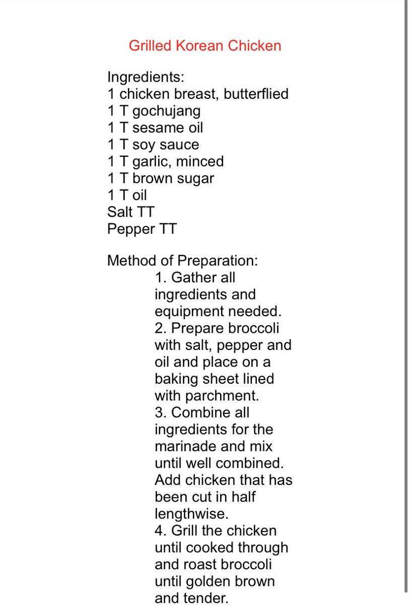 AlexaAppelmanRD's tweet photo. NEW RECIPE ALERT‼️ Korean BBQ Chicken! @Primeee23 #EATTOCOMPETE https://t.co/jR7PscEigb