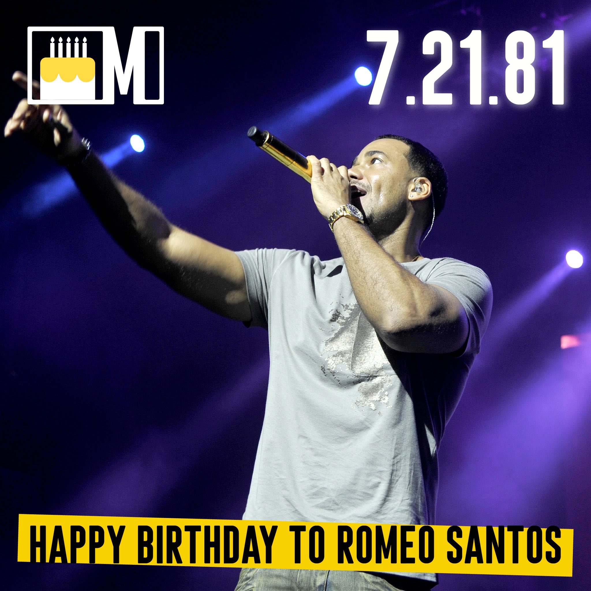 Happy Birthday to Romeo Santos, The King of Bachata! 