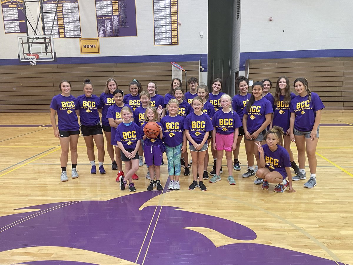 BayCityCentral's tweet image. Our Girls’ Basketball program wrapped up their summer workouts with a youth camp this week. A fun time was had by both the campers and the BCC players who were the coaches. 

#GoWolves #WolfPackPride #FutureWolves