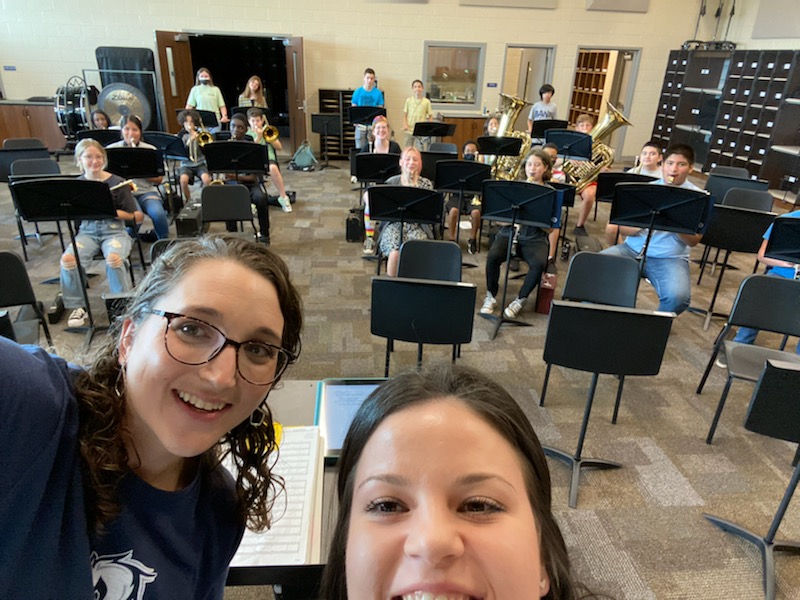 We had SO MUCH fun at last week's open band hall! Our next one is TOMORROW from 11a.m. to 12p.m. All 7th and 8th grade band members are welcome! Tomorrow is HAT DAY! We hope to see you there!