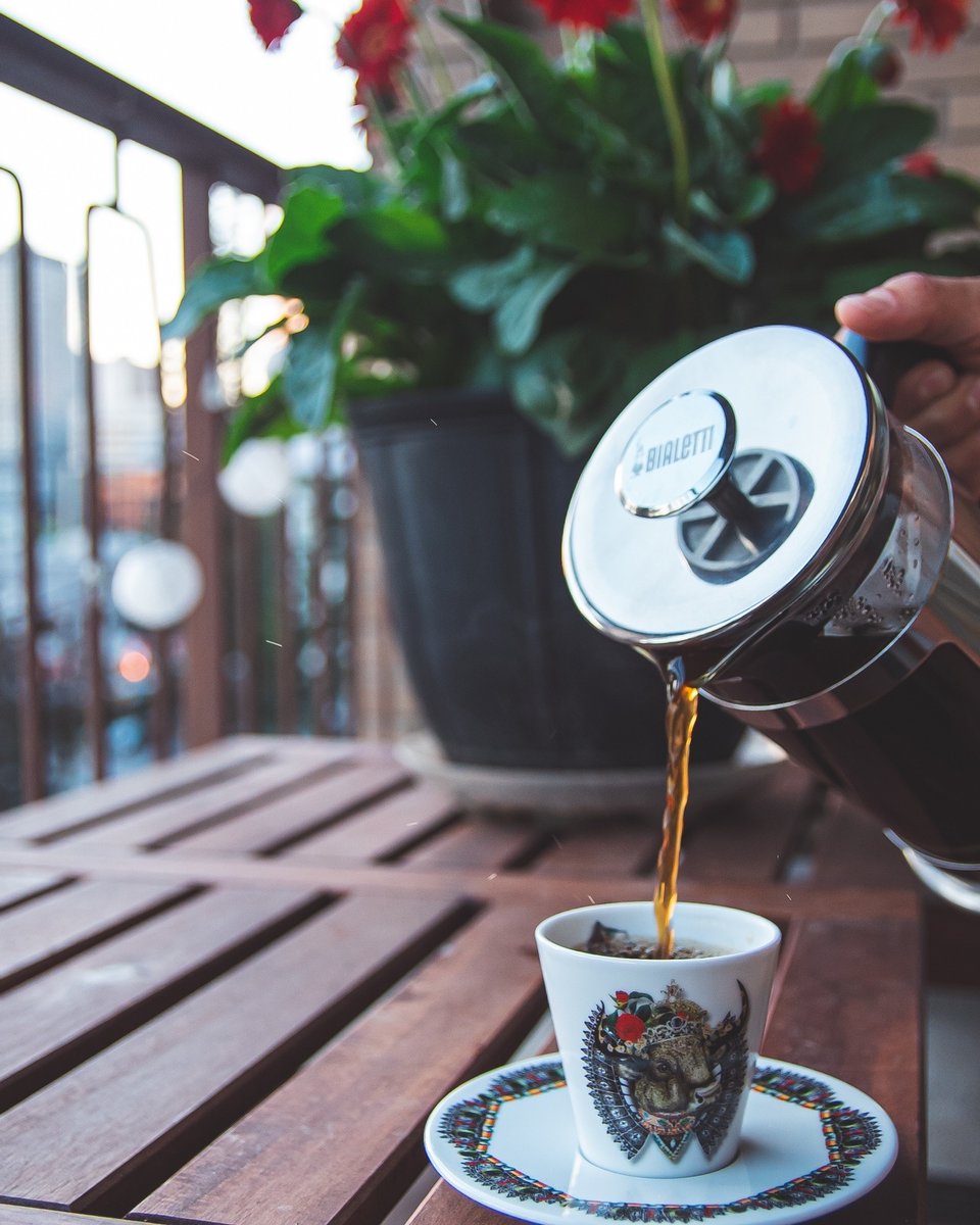Making someone a cup of coffee has this funny sacred element. It's different than a water or a juice or even a beer. It takes a little more time, a little more care and it means a little bit more.
