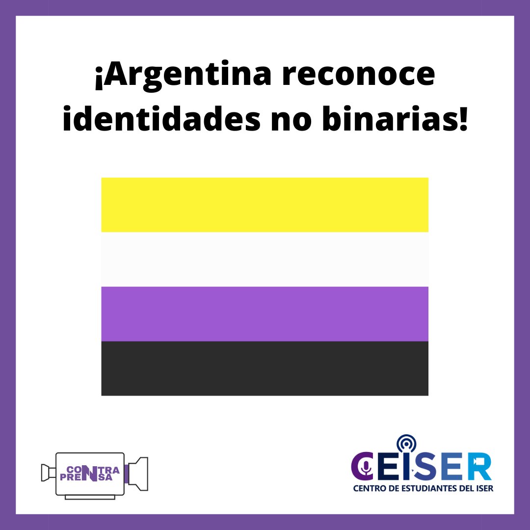 ceiser_'s tweet photo. Primer país en América Latina en conseguir este logro! Gran avance para la comunidad. Vamos hacia un país más democrático #IdentidadDeGénero https://t.co/oZdaw3l8JE