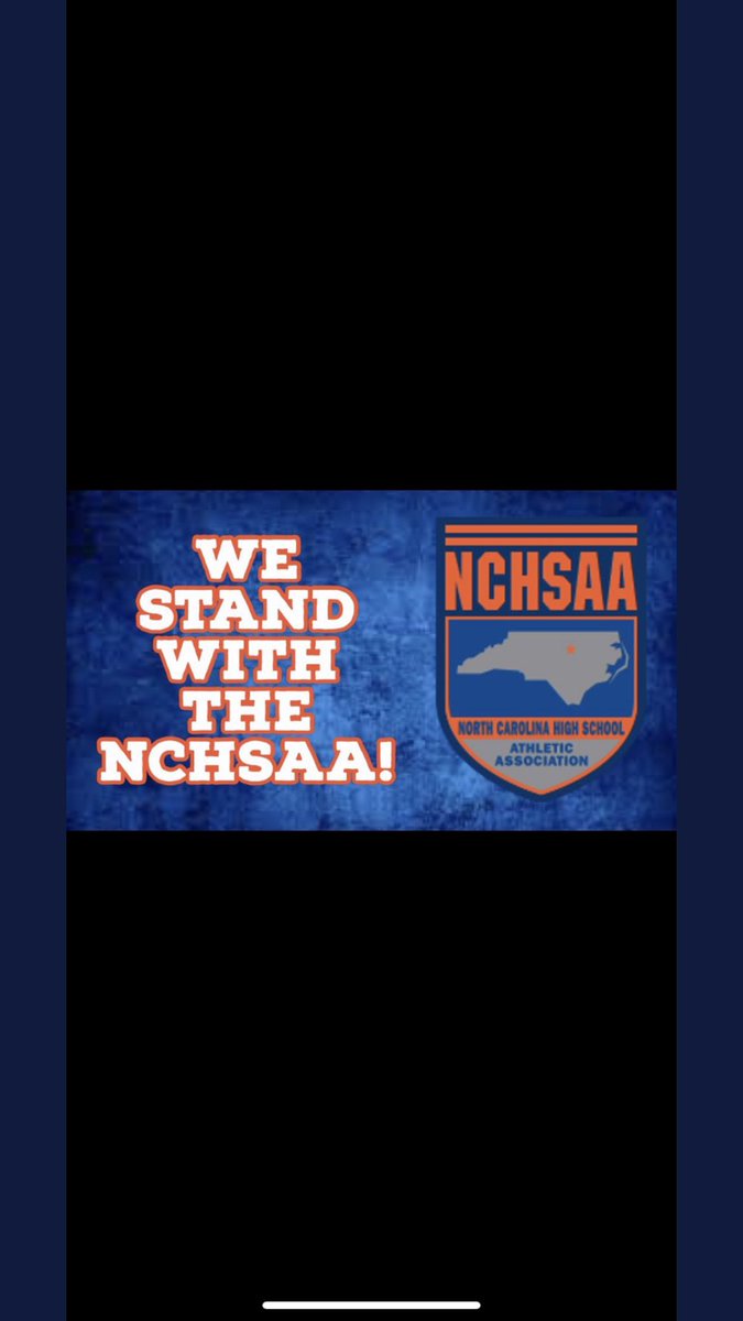 CoachKerley's tweet photo. I stand with the ⁦NCHSAA! ⁦
@NCHSAA⁩ ⁦
@NCADA1970⁩ ⁦
@NCCoachesAssn⁩ https://t.co/rRbmIgRfsf