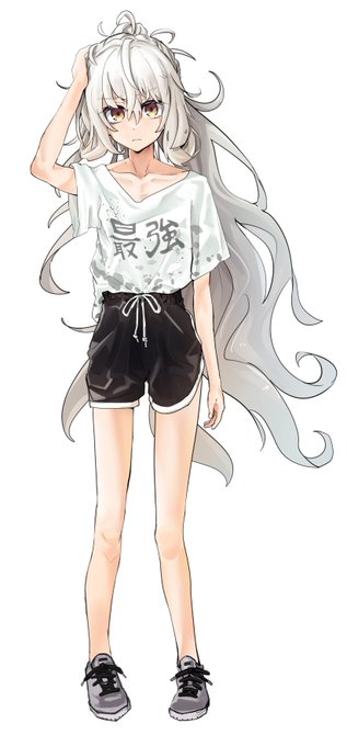 skebで夏装備描くなどしました 