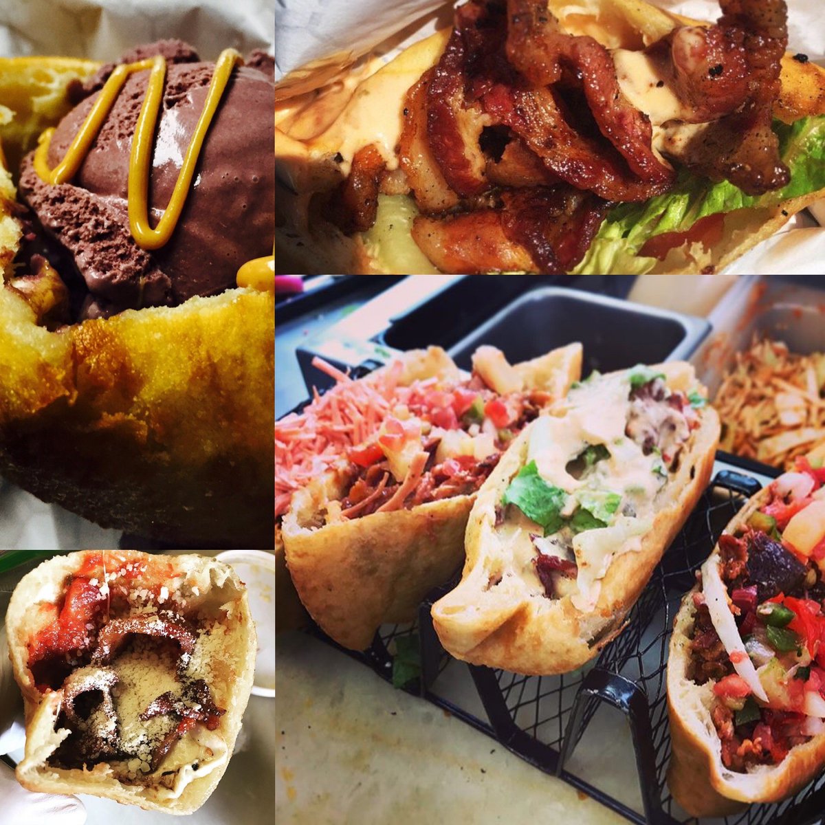 Longwood_LMA's tweet image. We&apos;re halfway to Friday #LMA so prepare yourself for some seriously stand-out sopapillas! @StuffedByPapi will be at 375 Longwood Ave from 11-2 pm for this Food Truck Friday🤤. Check out all the sweet &amp;amp; savory options they&apos;re serving up at stuffedbypapi.com/menu #FoodTruckFriday