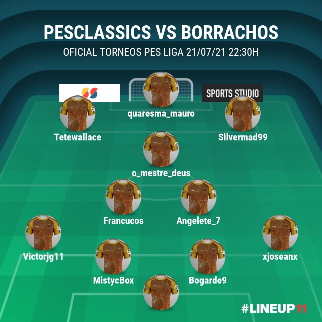 🗓Torneospes Liga <a href="/pes10vs10/">EfootballPES 2021 11vs11 info</a> a las 22:30.

🏟PARTIDAZO <a href="/pesclassics/">Pesclassics</a> vs @borrachos_la
Noche de concentración máxima, a seguir adelante y con esta dinámica ascendente, rival duro que no lo pondrá fácil, partido a partido⚽️🎮🙌
🖥youtube.com/channel/UCREAo…

#eFootballPES2021 #eSports