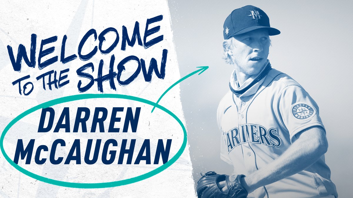 Mariners's tweet photo. 1-2-3 first inning in your big league debut. That'll play. #SeaUsRise https://t.co/xOJX9HP512