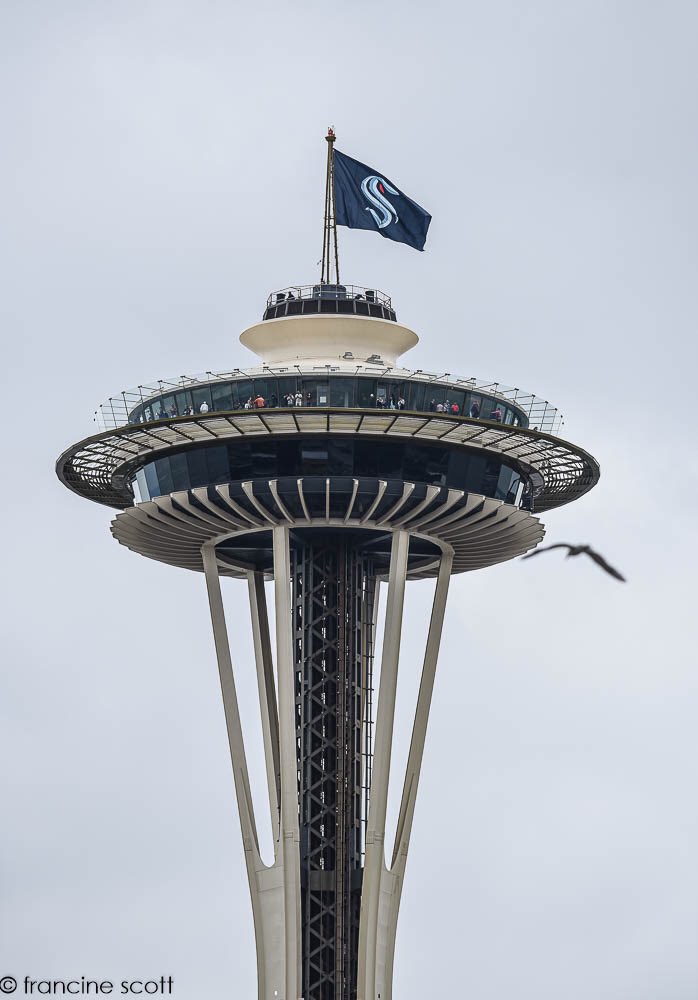 Space Needle Are You Ready Seattle Head Coach Dave Hakstol Raised The Seakraken Flag This Morning As The City Eagerly Awaits Tonight S Nhl Expansiondraft T Co 1zep8pjjkh Twitter