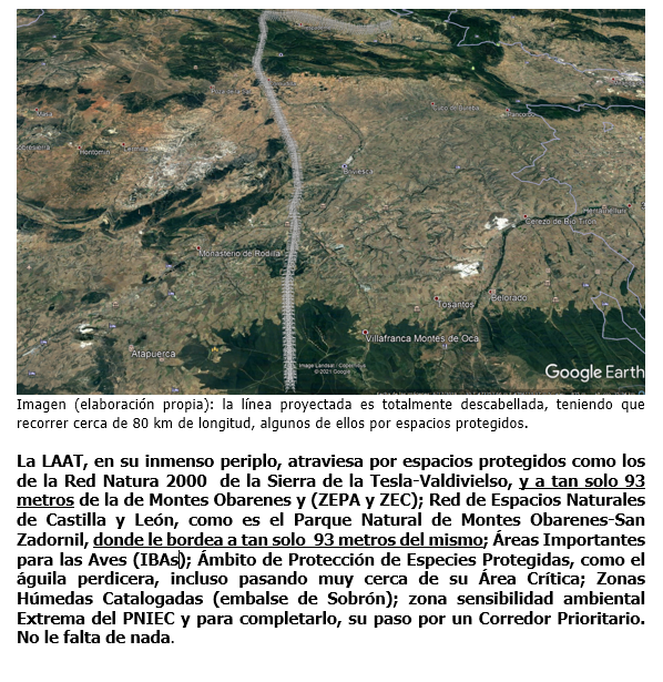 MesaEolica's tweet photo. 📢 Presentadas y disponibles las alegaciones a los PE Marmica y PE Fuerga, con afecciones tanto a la comarca de Los Juarros como a la de Las Merindades (por la línea de evacuación que atraviesa la Zona Especial Protección para las Aves, Sierra de La Tesla)
https://t.co/6LIpas3jUs https://t.co/YOFFkox44N