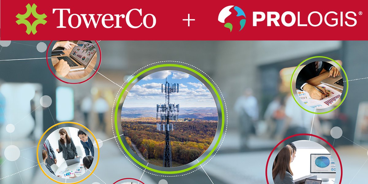 TowerCo's tweet photo. @PROLOGIS, the world’s leader in logistics and Real Estate solutions has selected TowerCo to market and manage 3300 properties throughout the continental United States. Learn more and search the full list of PROLOGIS properties at: https://t.co/X2ahbi8gym
#telecom #wirelesstech https://t.co/7pO9tCUCYI