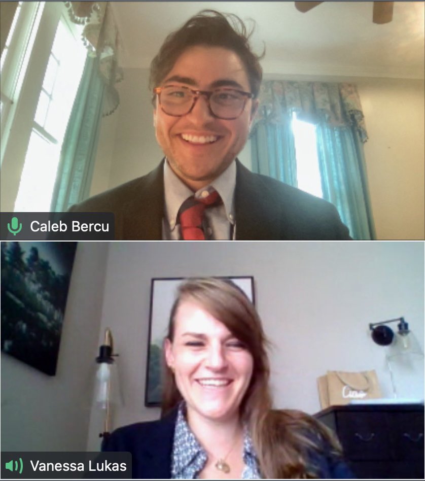 VanessaALukas's tweet photo. @CalebBercu and I for @wakeurology making @AmerUrological Legislative Asks to NC delegates at the 2021 Virtual Hill Day #AUASummit21 #prostatecancer #CONNECTact #telemedicine https://t.co/r68FZFgf1j