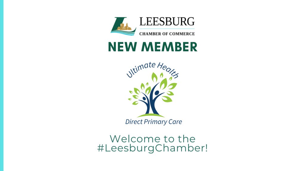 ✨Welcome new #LeesburgChamber member, Ultimate Health Direct Primary Care!

Lake County's first Direct Primary Care practice, offering patients personalized, unlimited assess to their Primary Care Provider for an affordable monthly subscription. 

ℹ ultimatehealthdpc.com