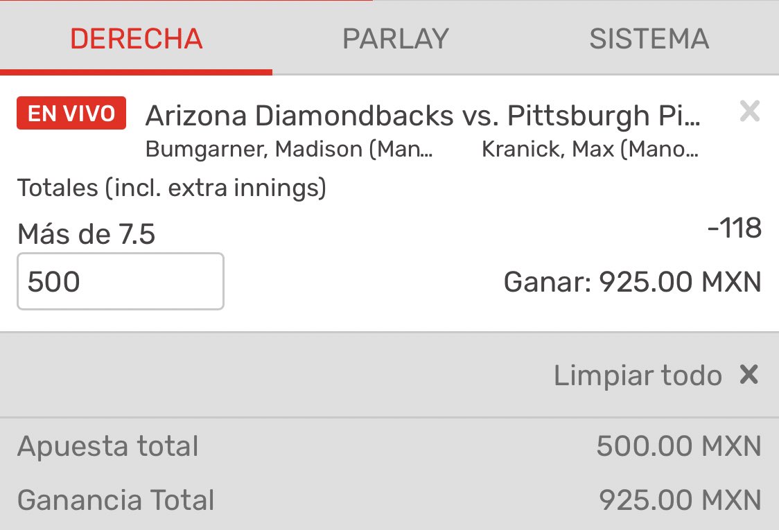 LaAdvisors's tweet photo. Los bats de @Dbacks y @Pirates al rojo vivo y con unos pítchers que no tienen con qué defenderse, vamos por esas altas ✌🏻 https://t.co/0Man6IjM4G