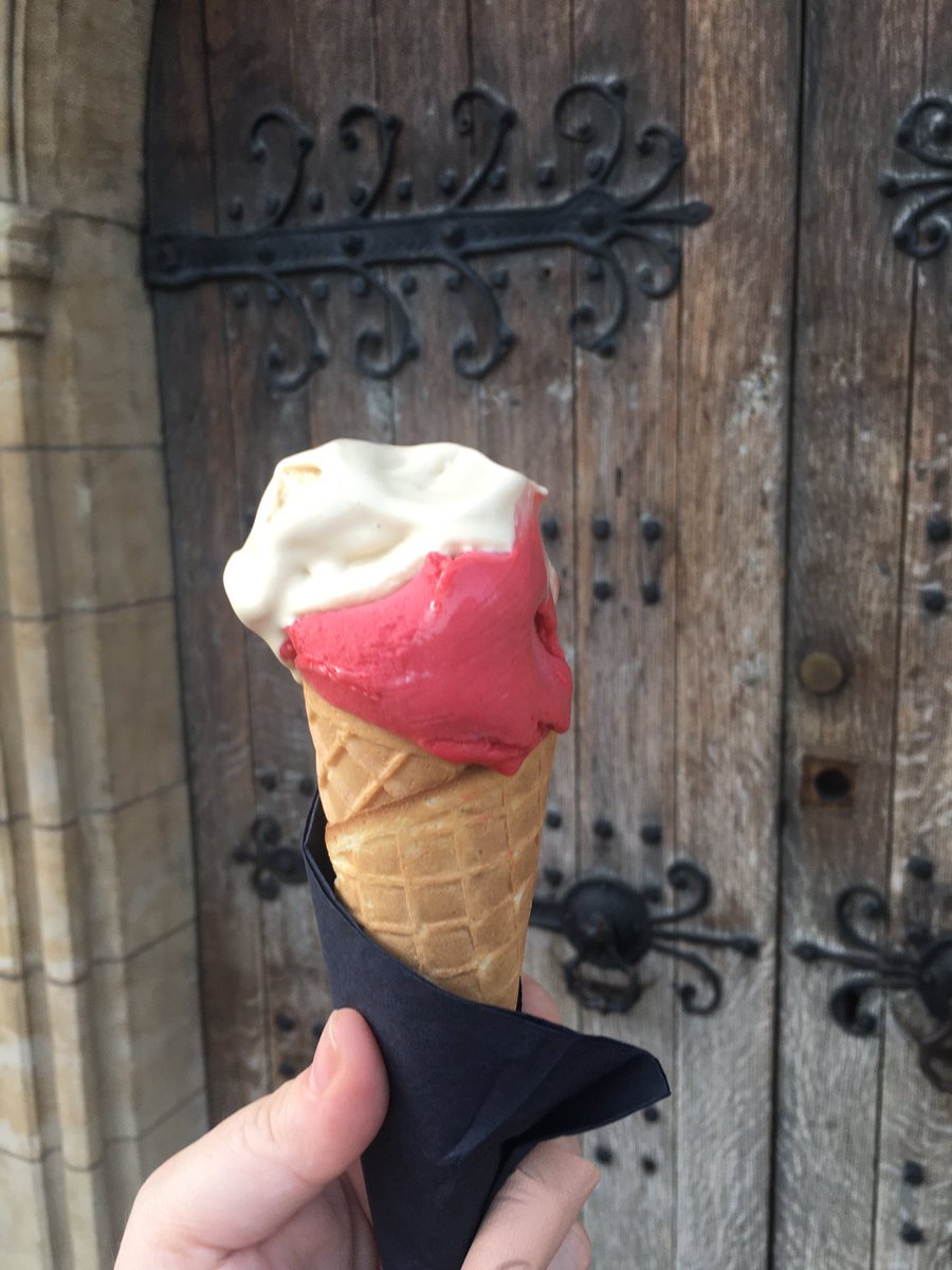 I get very excited about <a href="/SwoonGelato/">Swoon Gelato</a> and usually forget to take a photo until I’ve already started consuming it. This time was no different. Still the best salted caramel gelato in the land.