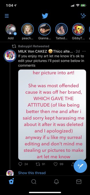 Idk about you but this post came off super entitled to me. I am a painter and if I ever use someone&rsquo;s