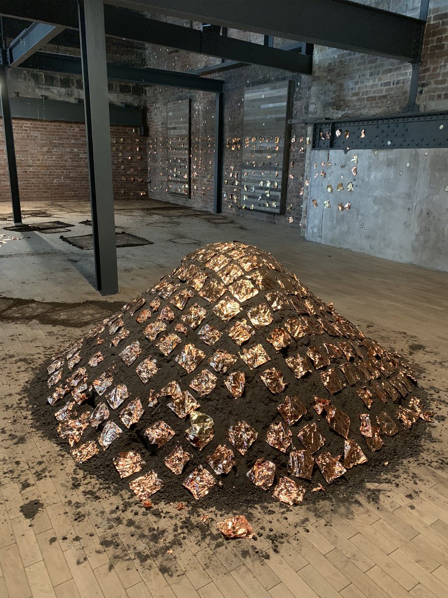 caroline_binnie's tweet photo. Karla Black sculptures @fruitmarket today, subtle colours and playful abstract work in a stunning new space. The first one’s created from Gaviscon #karlablack #fruitmarket https://t.co/msZy5Y4gA0