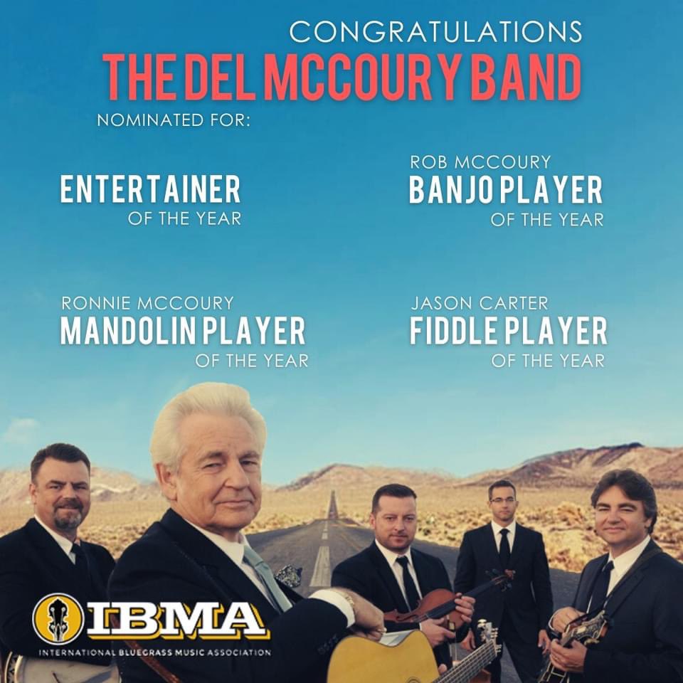 Congrats to <a href="/delmccouryband/">The Del McCoury Band</a> for all of these IBMA nominations! Excited that they’ll be sharing these talents with us at HHMF this fall! 

Don’t miss out! Get your tickets soon! Link in bio!

#hockinghillsmusicfest #hockinghills #livemusic #bluegrass #ibma