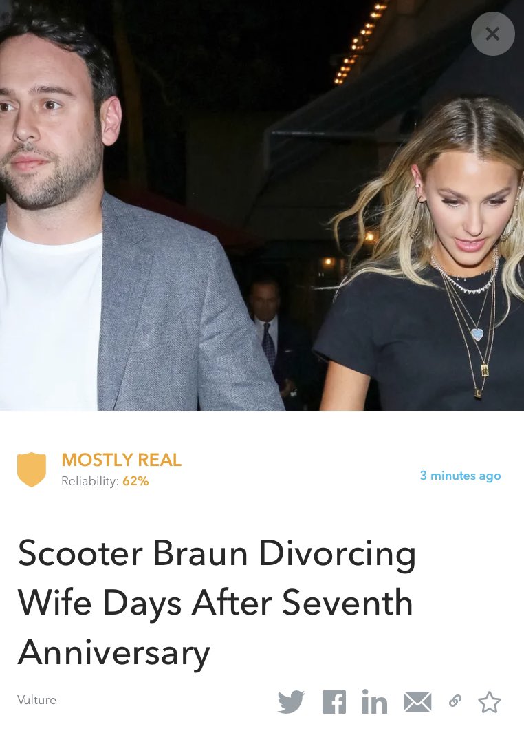 oigetit_pr's tweet photo. Scooter Braun Divorcing Wife Days After Seventh Anniversary https://t.co/WJVirPuPLw

Read More: https://t.co/b13jtMOBPz 

#scooterbraun #TaylorSwift #divorce #breakingnews #TaylorsVersion #anniversary 

This article was fact-checked by Oigetit✅ https://t.co/5OiTtGj8gY
