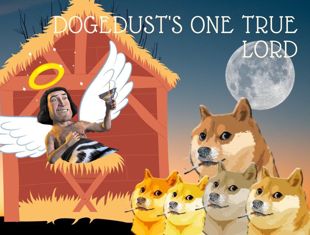 DogeDustBSC's tweet photo. To our Lord @defilord69 https://t.co/RMXCEuaYod