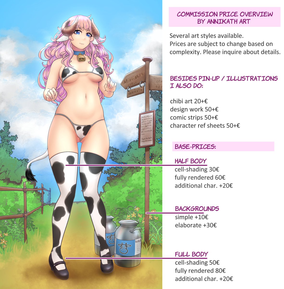 <a href="/SmutNetwork/">Smut Network</a> Happy Hump Day!

I'm Annikath and I draw pin-ups or scene illustrations mostly~ I'm open for commissions right now but also working on some adoptables for the future 😊💕 

<a href="/Safaia_NSFW/">🔞Safaia🔞 - HIATUS</a> <a href="/samji_nsfw/">Samji 🔞 Commissions Closed</a> @DCkiq_NSFW <a href="/ebiwah/">ebi ✿</a> <a href="/Crocodiliav/">Pavlov 🔞</a> <a href="/Kolyansfw/">Kolya | Serravi 🔞</a>