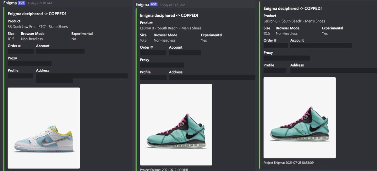 Tebanski (@tebanski24) on Twitter photo 3 Piece for today.
Thank you Lord! 🙏
Accts: <a href="/StormAccounts/">StormAccounts</a> <a href="/copwithkyle/">Nike Accounts by CopWithKyle</a>
Proxies: <a href="/CookieProxies_/">CookieProxies</a> <a href="/LiveProxies/">Live Proxies</a> <a href="/Serpent_Proxies/">Serpent Proxies</a> @TrekProxies
S/O @LacedNetwork <a href="/CMoneyCops/">Cash Money Cops</a> 3 Piece for today.
Thank you Lord! 🙏
Accts: <a href="/StormAccounts/">StormAccounts</a> <a href="/copwithkyle/">Nike Accounts by CopWithKyle</a>
Proxies: <a href="/CookieProxies_/">CookieProxies</a> <a href="/LiveProxies/">Live Proxies</a> <a href="/Serpent_Proxies/">Serpent Proxies</a> @TrekProxies
S/O @LacedNetwork <a href="/CMoneyCops/">Cash Money Cops</a>