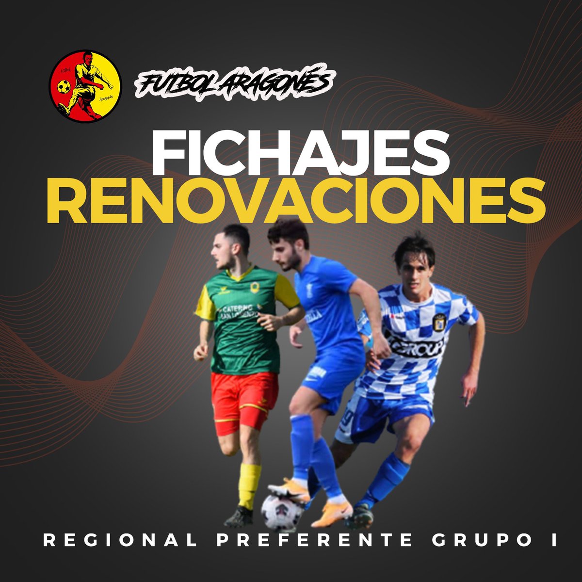‼️  TODOS LOS FICHAJES Y TODAS LAS RENOVACIONES DE LA REGIONAL PREFERENTE GRUPO I ‼️

🕐 ACTUALIZADOS A DIARIO

👇

futboldearagon.wordpress.com/2021/07/21/fic…
