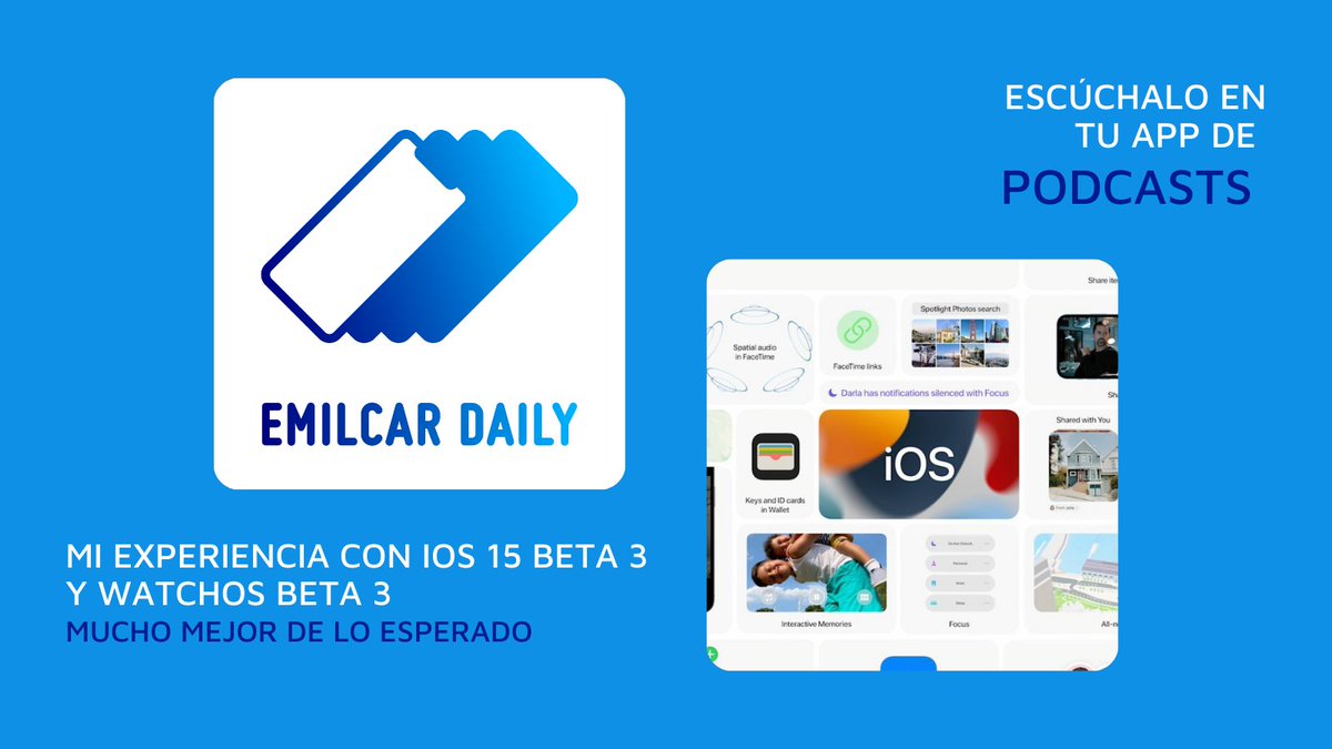 emilcar's tweet image. Mucho mejor de lo esperado #iOS15DevBeta3 

emilcar.fm/2021/07/22/mi-…
