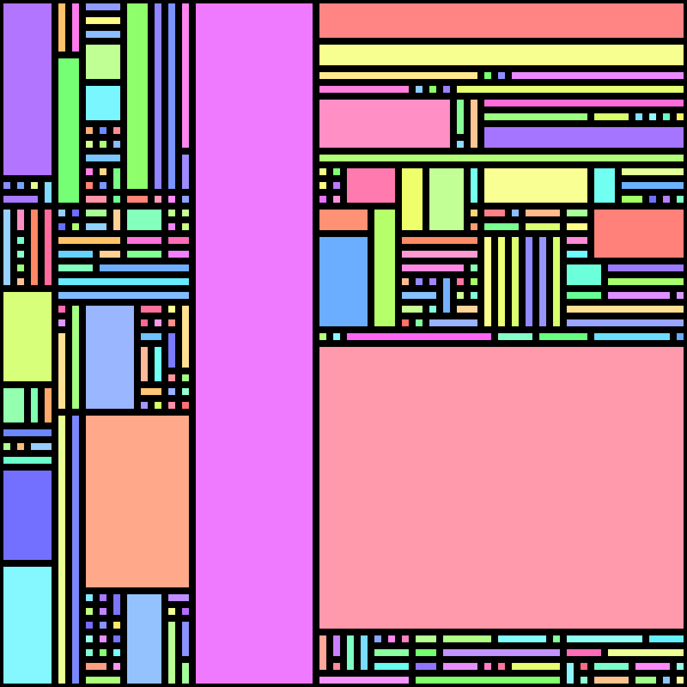 Recursive cube split #1 recursive-cube-split.glitch.me #creativecoding