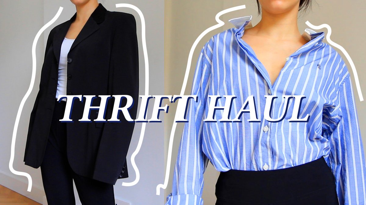 **NEW VIDEO** thrift haul youtu.be/gCmFRsWrWmc