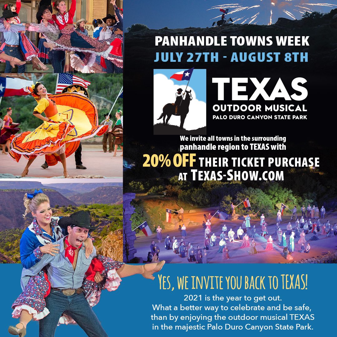 Texas Outdoor Musical on Twitter "TEXAS Outdoor Musical is
