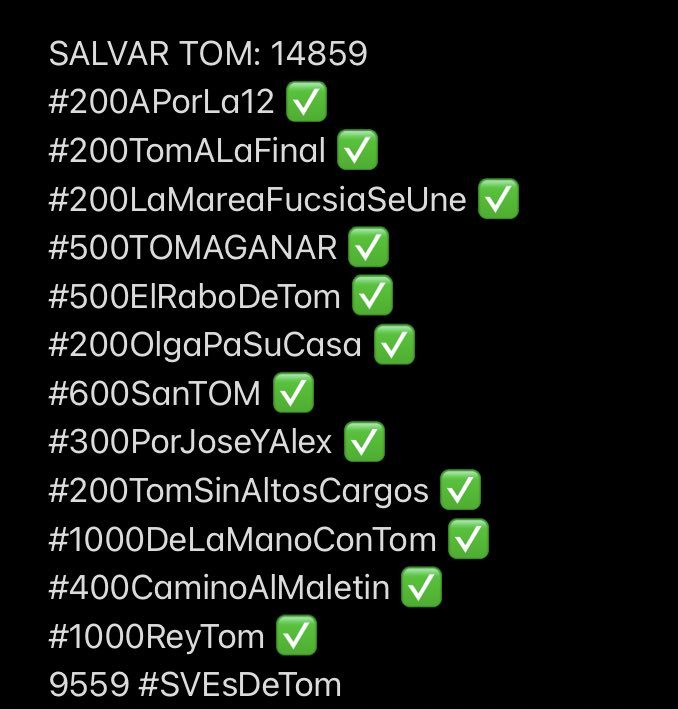 RecuentosGH's tweet photo. 🏝 RECUENTO PÚBLICO 🏝

SALVAR TOM: 14859
9559 #SVEsDeTom

SALVAR OLGA: 11846
4534 #24HSalvandoAOlga https://t.co/ijhjkXqnL0
