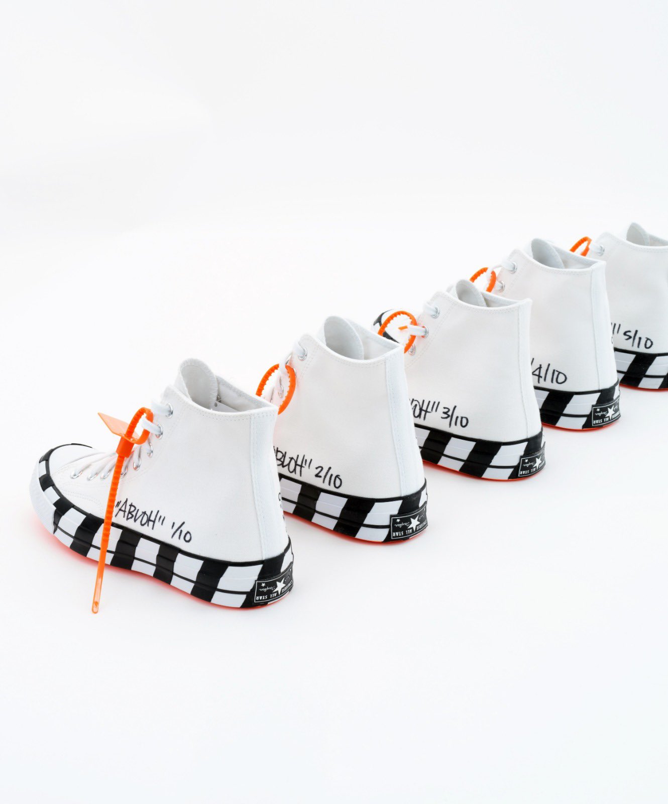 Off-White™ on X: Off-White™ c/o @Converse ~ raffle for signed pairs now  open. T&C via link here. link closes July 30th.    / X