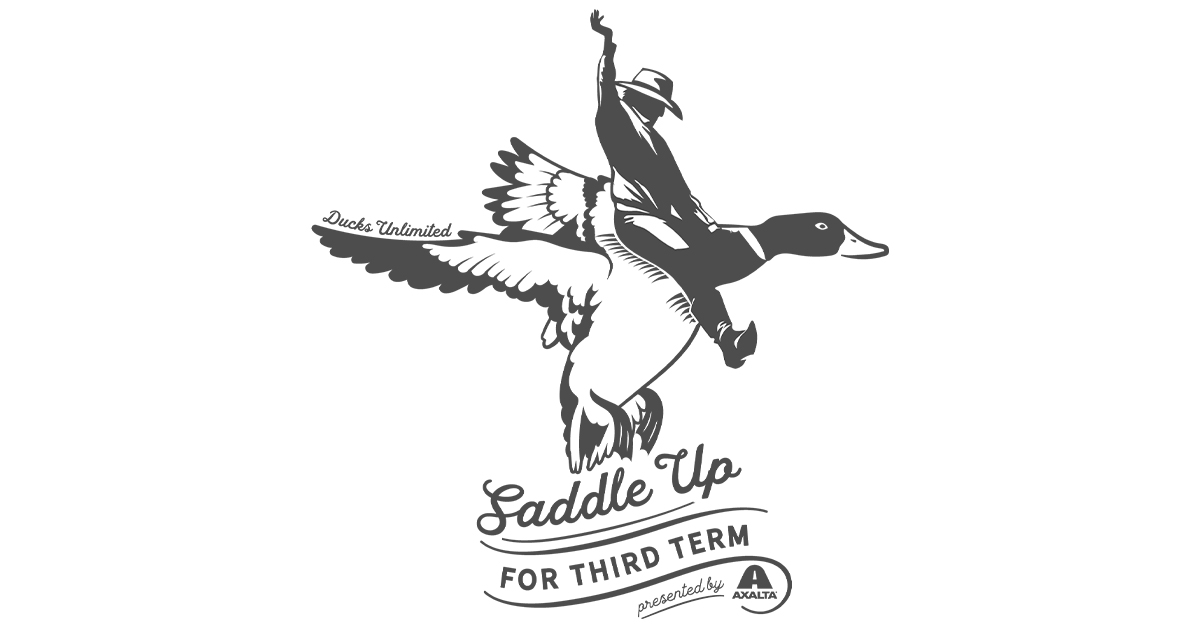 Ducks Unlimited Logo Stencil