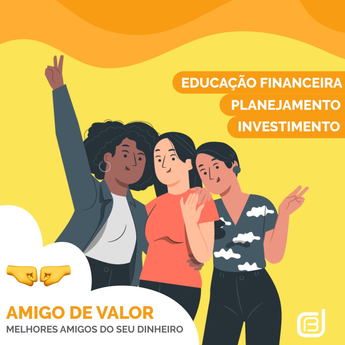 daybitoficial's tweet photo. Se juntos já causam, imagine juntos! 
Conheça os melhores amigos do seu dinheiro que quando se juntam dão o que falar! https://t.co/Ehj8nLJTce
