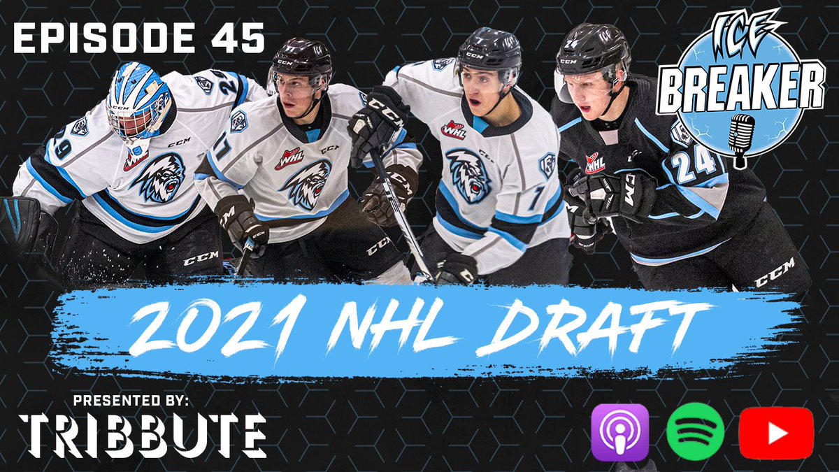 ICEBreakerShoww's tweet photo. EPISODE 45 IS NOW AVAILABLE! 

NHL Draft Special with @BrianMunz9 who chats with @Carsonlamb7 , @owenpederson6 , @michaelmilne02 and @Gagealexander01 ahead of the #NHLDraft2021 !
 
Presented by https://t.co/Tr8ZFIRnTt

LISTEN ➡️ https://t.co/N1zRiCRhWh https://t.co/pffYG0Lxi5