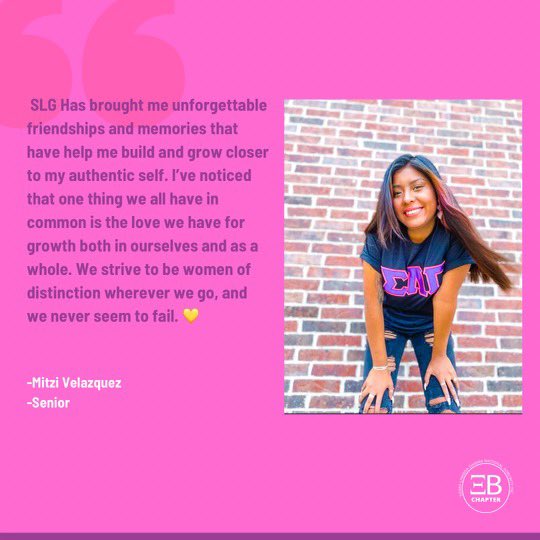 OUGammas's tweet image. [2/3]

✨#whyslg ✨

Xi Beta provides opportunities for personal growth, a strong support system, and a home away from home.💓