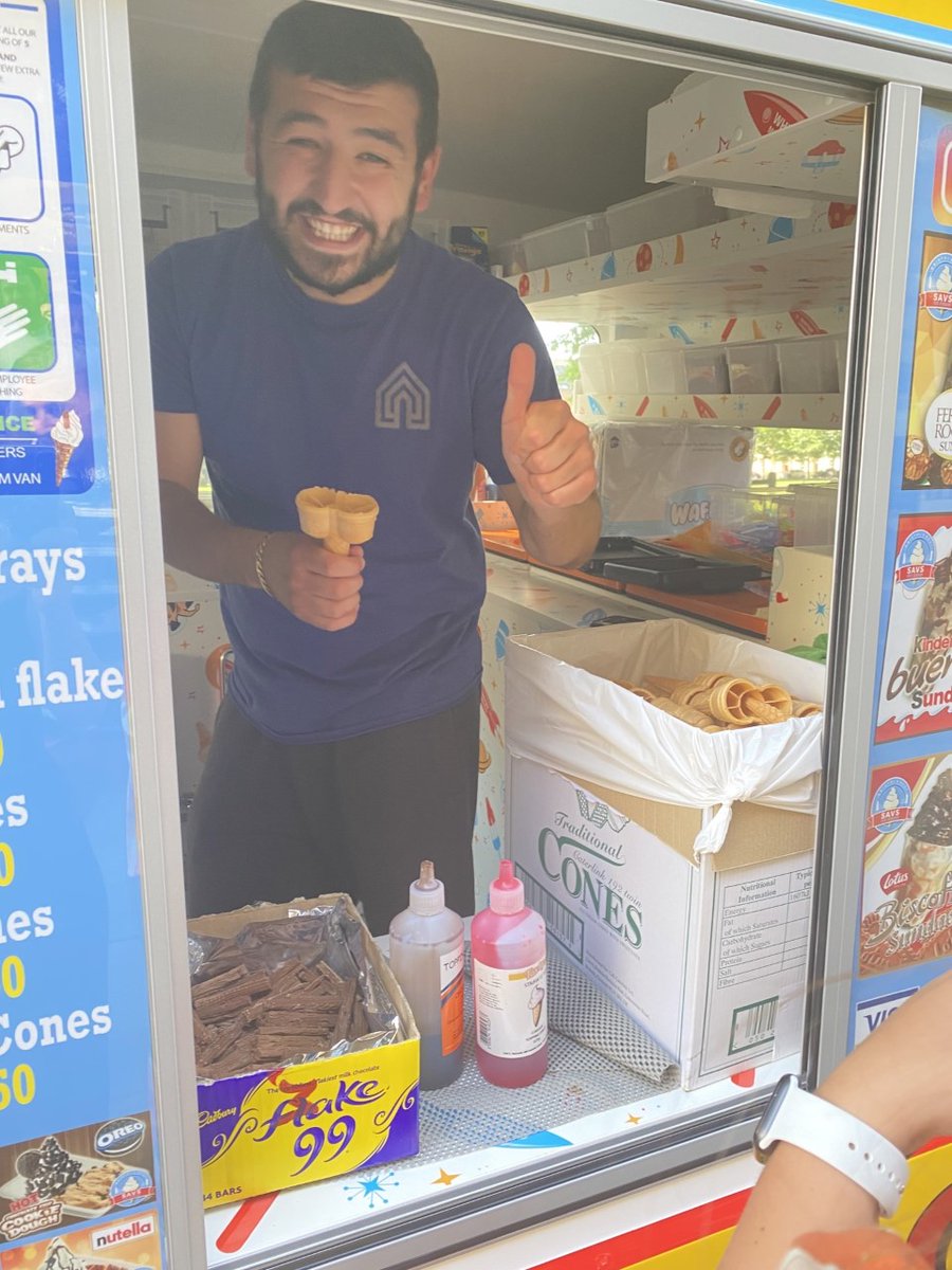 Ice creams all around! 🍦 ☀️

29 degrees here in Bristol means ice creams on us. Great to see the team enjoying the weather and a well deserved break!

Thank you Sav's super whippy for the visit!

#Careers #IceCream