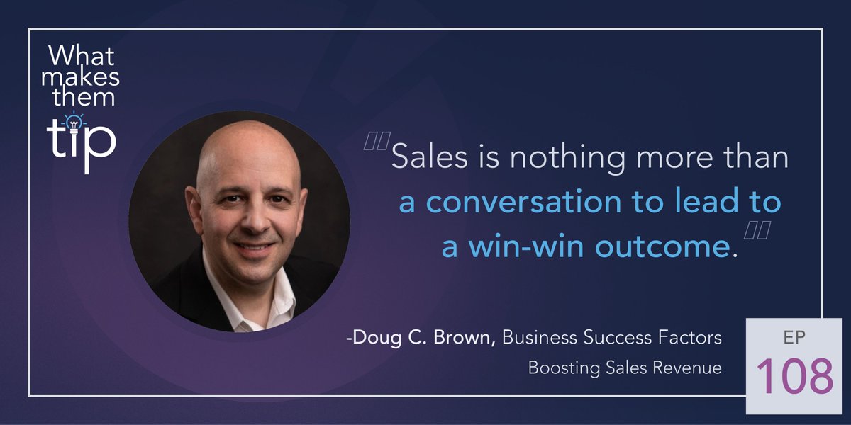 teamarcalea's tweet photo. Discover Brown’s journey from working in the U.S. Military to intrapreneur to entrepreneur helping other organizations in episode 108 in “What Makes Them Tip.”

https://t.co/gJi6pXw8js 

#sales #consulting #founder #ceo #businessadvice #businessgrowth #podcasts #whatmakesthemtip https://t.co/zwxpZxglm7