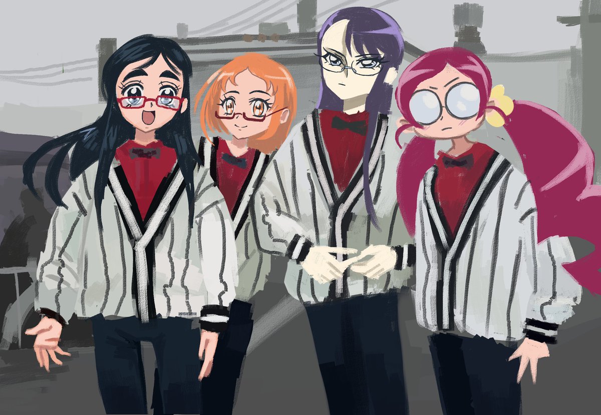 plainityy's tweet image. boyz ii men precure 🙏 #プリキュア