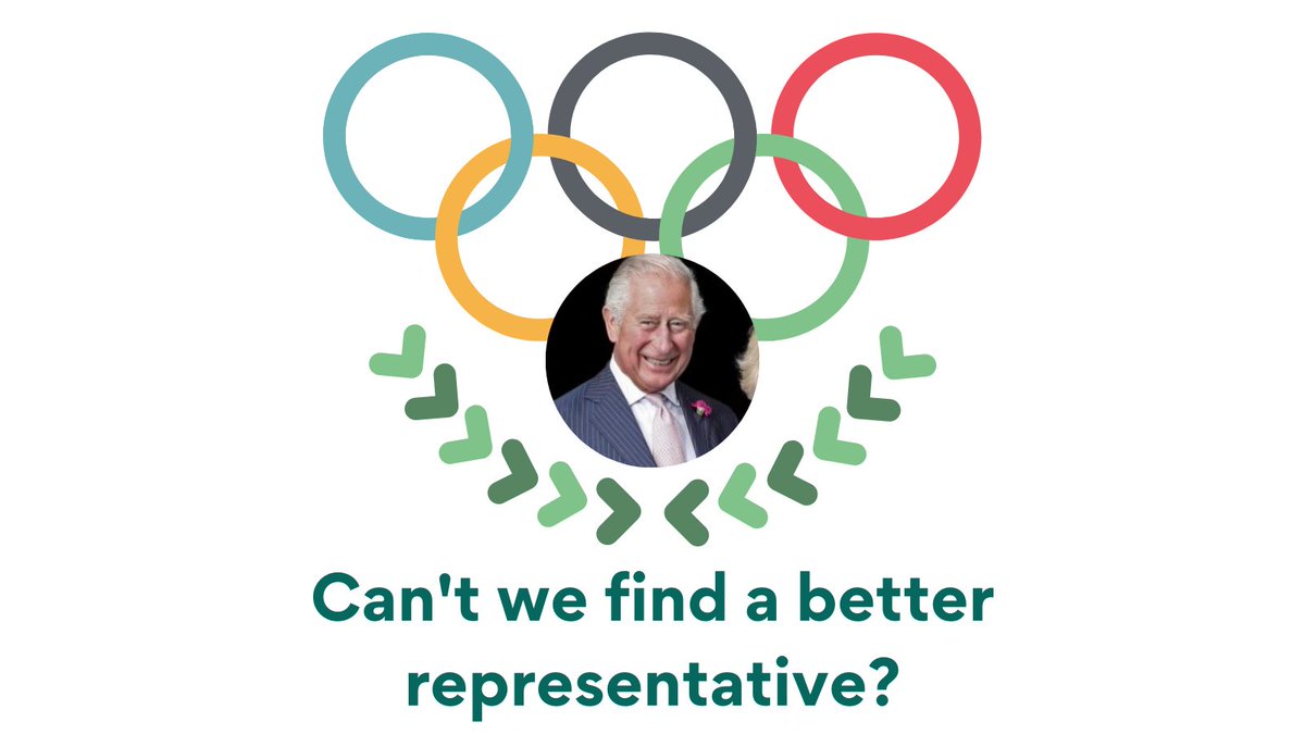 🏅 Unfortunately there's no competition - Australians don't get to choose our own head of state, so King Charles may well be opening the Brisbane Olympics. Think we can outdo the Brits and have an Aussie in the gold position? republic.org.au/start #auspol #ausrepublic #olympics