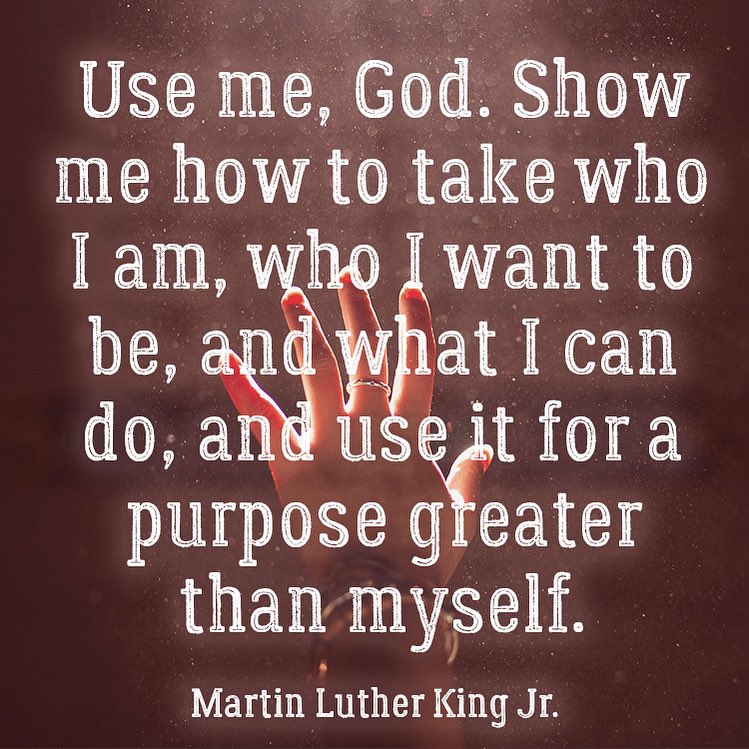 KBarronCaliz's tweet photo. I love this. 🙏🏼 Less of me, more of you! … a purpose greater than myself! https://t.co/jf85xPukSU