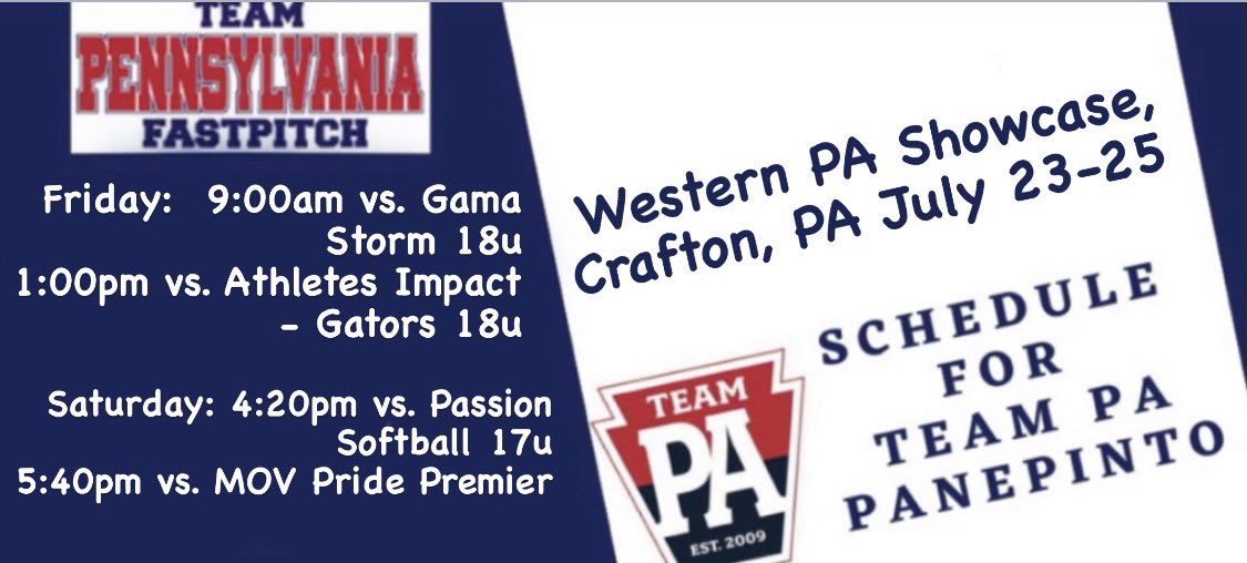 Team Pennsylvania 18u - Bednar '04 tweet media