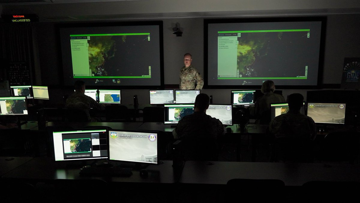 USNorthernCmd's tweet photo. "The GIDE 3 experiment showcased how the software tools designed for cross-CCMD collaboration, assessment, and decision-making can be used to enable more effective global logistics coordination, intelligence sharing &amp; operations planning."
Read more here:  https://t.co/xSrJeXihv2 https://t.co/BYwzKOliy3