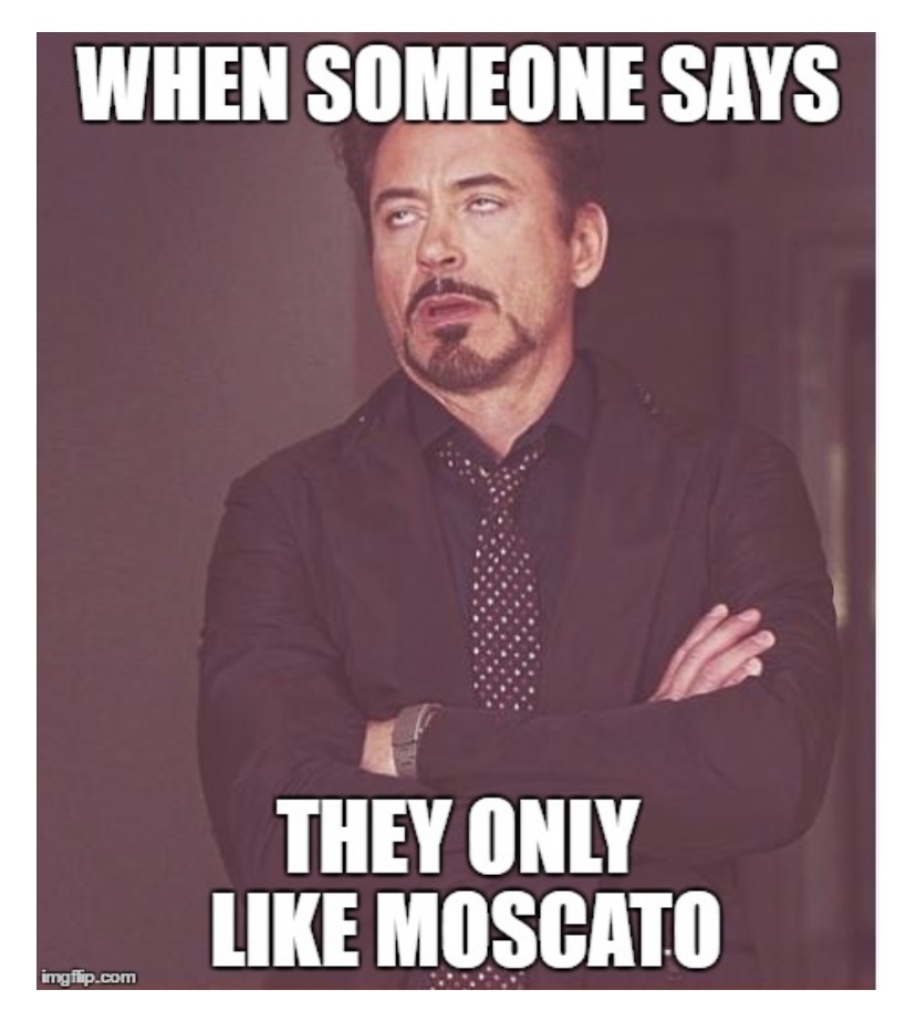 Ahhh moscato.... the gateway wine 🍷 for so many people. A well made and well pared moscato can be quite enjoyable but many serious 🧐 wine aficionados don’t take this wine seriously because of its sweet nature.