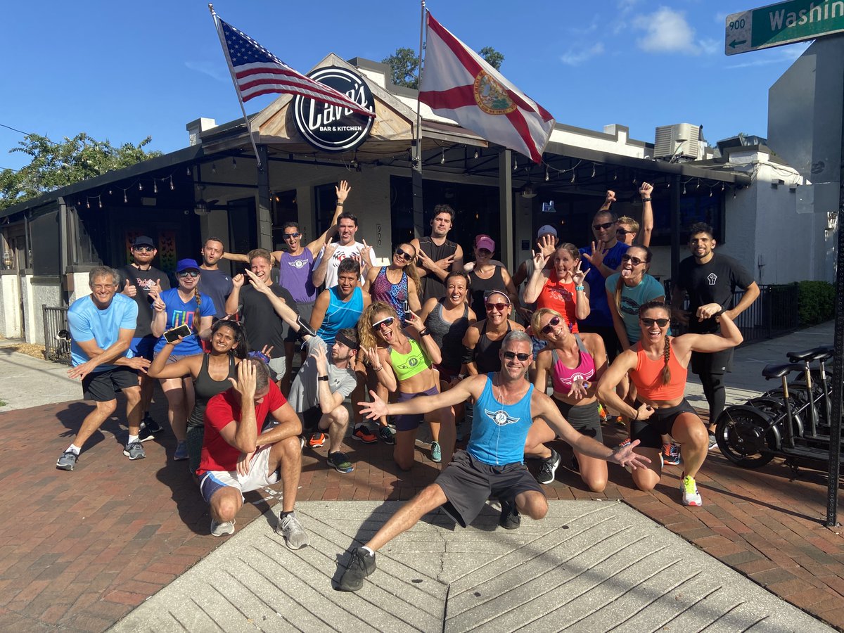 ericaweitzruns's tweet photo. 💫Tomorrow - Tap It &amp; Run Thursdays 💫
ALL LEVELS (Runners/ Walkers/ Run/Walkers/ Happy Hour Go-ers WELCOME! 
￼
Meet at 6:00PM Cavo's Bar &amp; Kitchen in Thornton Park District 🏃‍♀️🎉
￼ https://t.co/4VDTkw74db
