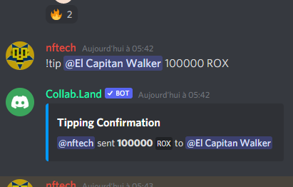 TechnologyNf's tweet image. Woooot! The ROX tokens now works with @collabland . Our DAO tokens are distributed in the discord and their amazing tools power our tokenized community! Best discord/telegram crypto bot  🔥
our tokens are also now accepted on @opensea .
Together or never!
#roxel $rox #roxeldao