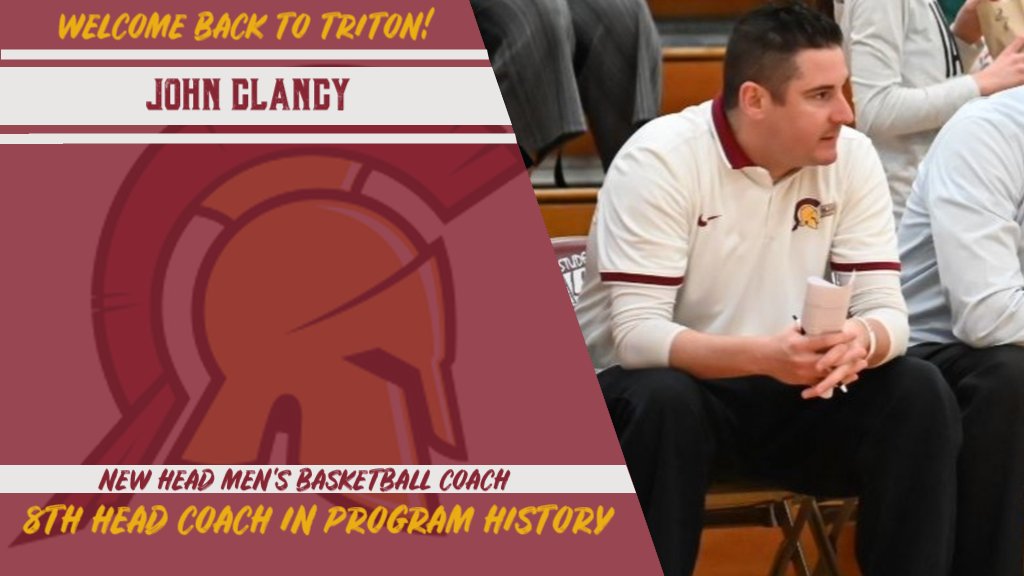 TritonTrojans1's tweet photo. Welcome back to Triton! @coachclancy11! @MensTriton @NJCAABasketball # #WeRTriton https://t.co/exVXs0sfs6