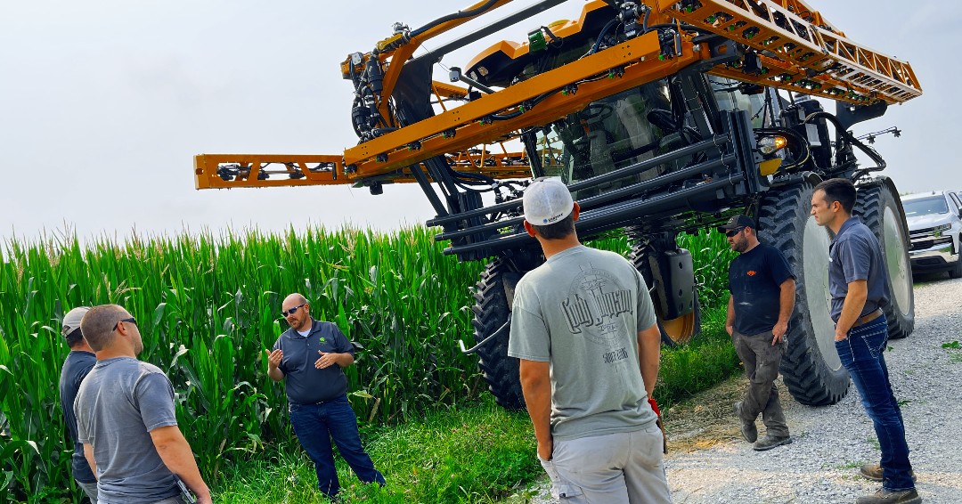 AHWLLC's tweet photo. Great day to get the NEW 2022 #HagieMFG STS12 out in some tall corn! π±π¦
#AHWLLC #RowSense #ExactApply https://t.co/YCdOMBCTCy