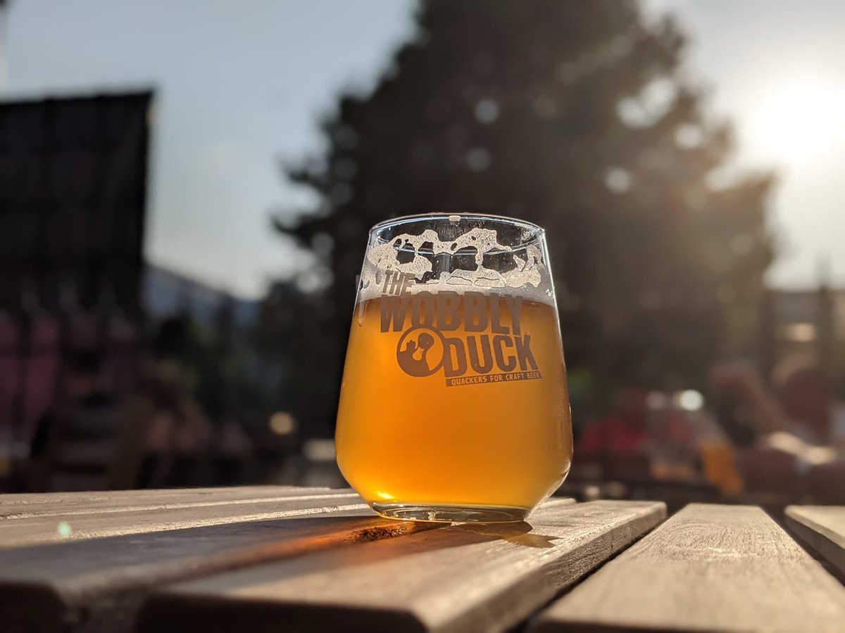 tomorrows_dream's tweet photo. The industry open of The Wobbly Duck was a lot of fun. Two beer gardens, tons of incredibly good beer and lovely decor (that I didn't take a photo of). Sure to become a regular stop of ours. 

Second photo is from the @wobblyduckncl Insta.

#craftbeer #craftbeernewcastle #ukcbf https://t.co/33ooyBQBQk